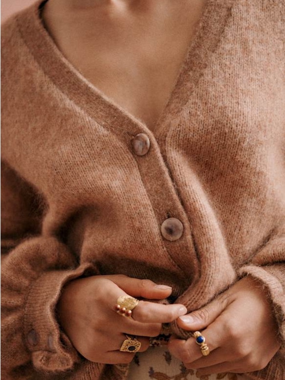 Sézane Mia Cardigan Sweater - Picture 4 of 5